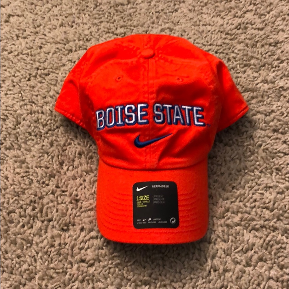 Nike unisex 1 size orange boise state hat